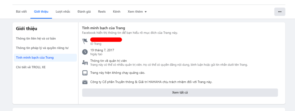 Fanpage cổ - Random năm 2015-2024