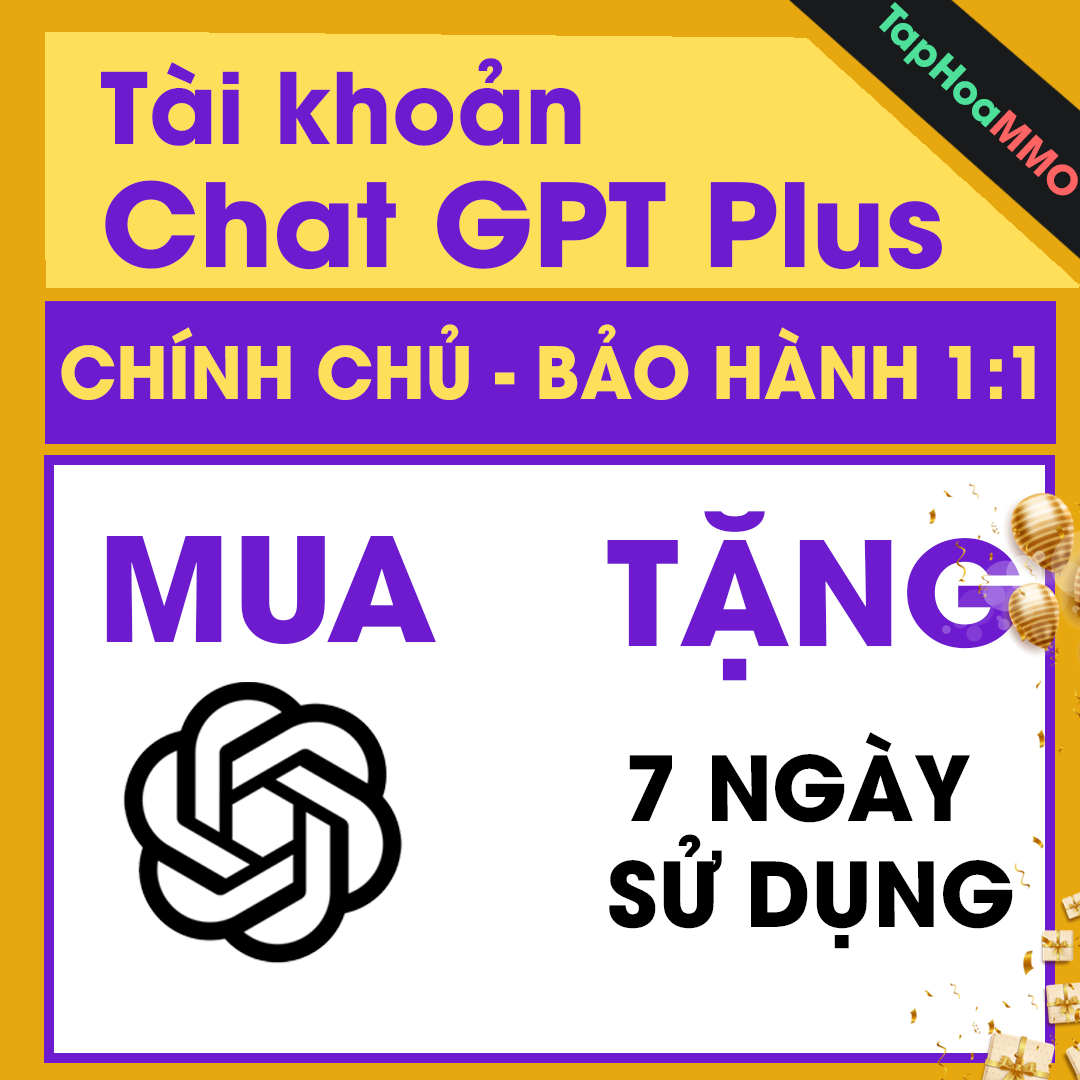 Tài khoản GPT Plus giá rẻ