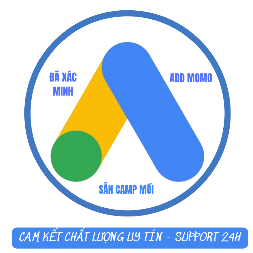 Tk Google Ads cá nhân/ doanh nghiệp xác minh full giấy tờ thật + hỗ trợ xác minh lại + đã ngâm + set sẵn camp mồi